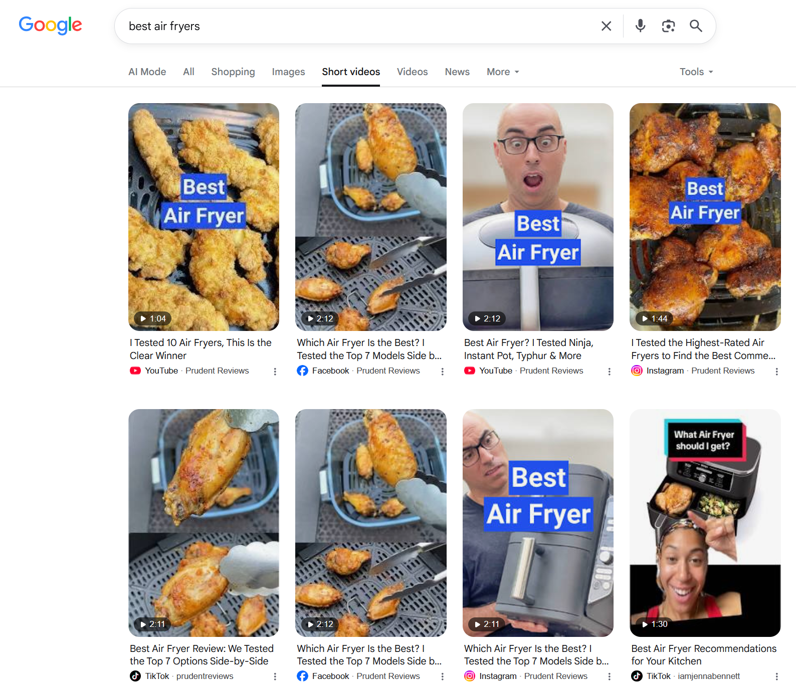 Check how your videos show up on Google